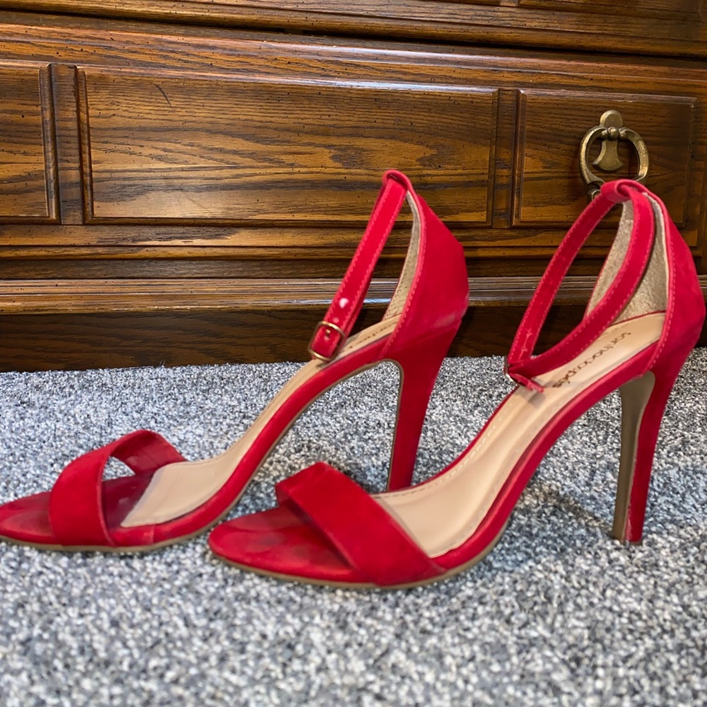 Red high heels